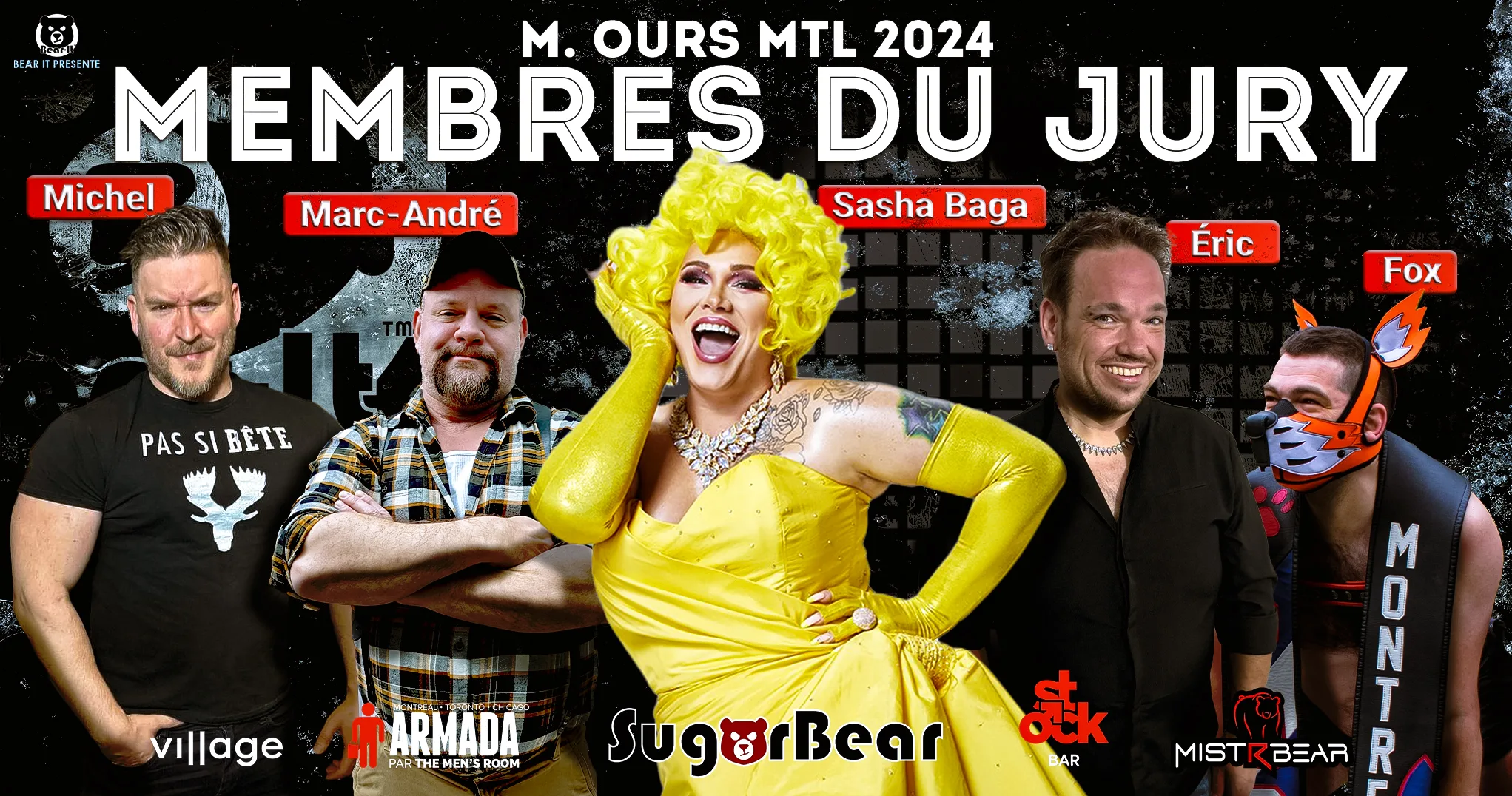 Membres du jury de M. Ours 2024